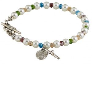 New Colorful Imitation Pearl Bracelet